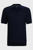 Koszulka Polo męska BOSS Tempio BLU z kołnierzykiem regular fit granatowa (50511775-404)