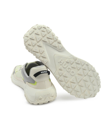Wyprzedaż - Buty sportowe męskie Hugo Boss sneakersy lifestyle żółte (50493048-741)