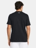 Wyprzedaż - Koszulka sportowa męska Under Armour Logo t-shirt treningowy czarny (1382911-001)