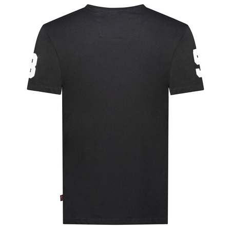 T-Shirt Geographical Norway JEQUESTRE MEN 254 czarny męska (SY1305H/GN-Black)
