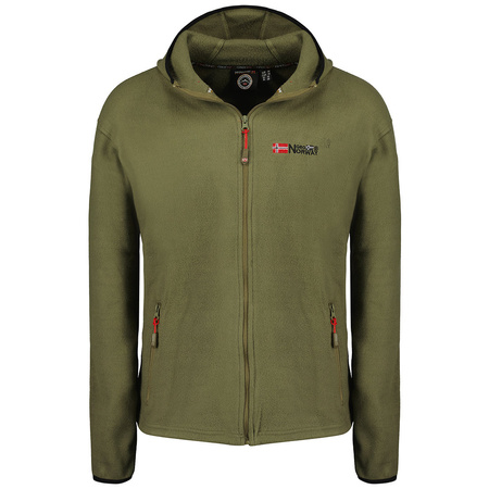 Wyprzedaż - Bluza polarowa męska Geographical Norway Unicia EO MEN 235 (WW4510H/GNO-KAKI)