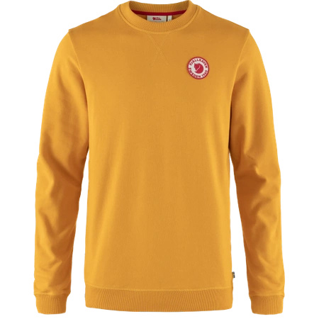 Sweter męski Fjällräven 1960 Logo Badge Sweater M Mustard Yellow (F87163-161)