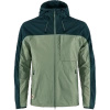 Kurtka softshell męska Fjällräven High Coast Wind Jacket M Patina Green-Navy (F82606-614-560)