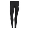 Legginsy sportowe damskie adidas Adicolor Classics 3-Stripes Tights spodnie treningowe czarne (HD2350)