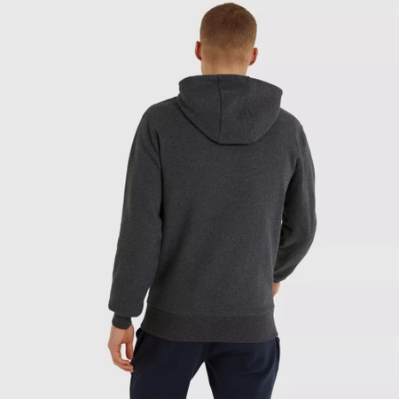 Wyprzedaż - Bluza z kapturem męska Ellesse SL Gottero OH Hoody Dark Grey Marl ciemnoszara (SHC07407-106)