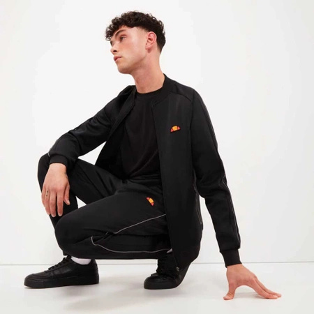 Wyprzedaż - Dres dwuczęściowy męski Ellesse Bunero Tracksuit sportowy bluza spodnie czarny (SDA14665-011)