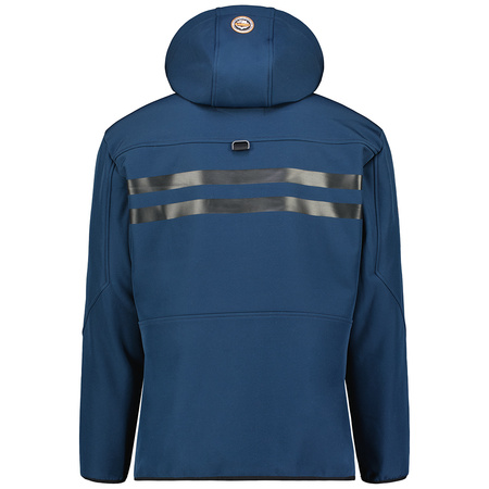 Kurtka softshell męska Geographical Norway ROYAUTE NAVY -ORANGE DB MEN 068 NAVY / ORANGE (WY8028H/GN-MARINE / ORANGE)