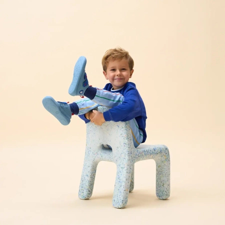 Buty dziecięce Affenzahn Halbschuh Leder Buddy Shark (00428-30211)