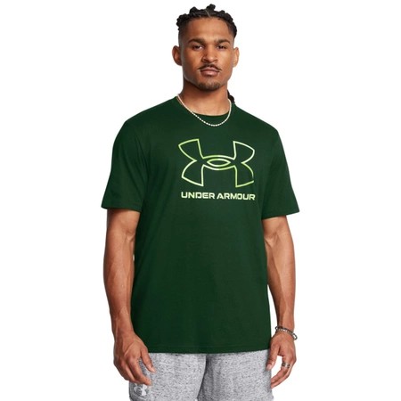 Koszulka sportowa męska Under Armour Meridian Foundation Short Sleeve t-shirt zielony (1382915-302)