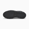 Sneakersy wysokie damskie Puma Karmen Mid buty na platformie z gładkiej skóry czarne (385857-02)