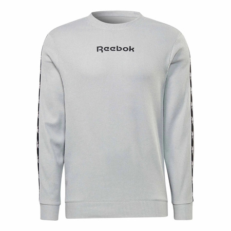 Bluza sportowa męska z długim rękawem Reebok Vector Tape szara (HZ3322)