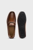 Buty BOSS Średniobrązowe Noel Mocc ltlc (50541771-210)