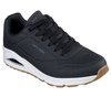 Wyprzedaż - Buty sportowe męskie czarne Skechers Uno Stand On Air sneakersy treningowe czarne (52458-BLK)