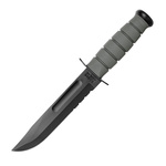 Ka-Bar 5012 - Foliage Green Utility Knife  Serrated (GFN Sheath)