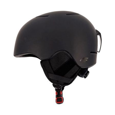 Kask narciarski 4F U074 r.SM 54-58 cm głęboka czerń (4FWAW24AHELU074 20S)