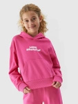 Bluza dziecięca  4F pink (4FJAW23TSWSF645-55S)