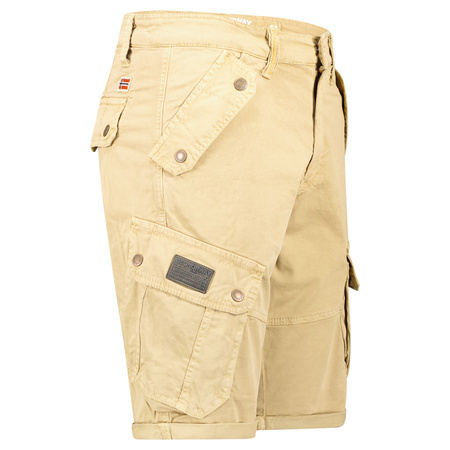 Bermudy Geographical Norway PRODOL EO MEN 063 beżowy męska (SX1427H/GNO-Beige)