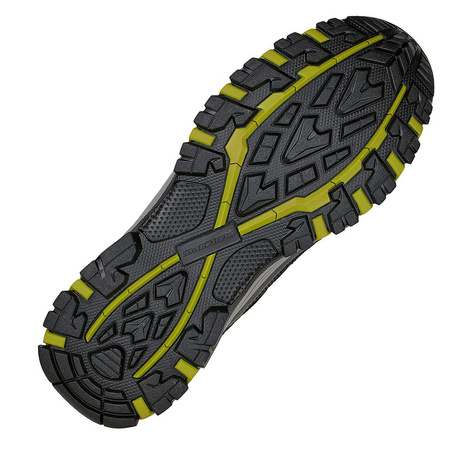 Buty trekkingowe męskie Skechers Selmen Melano wodoodporne turystyczne czarne (204477-BLK)