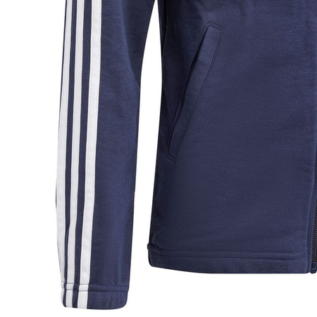 Bluza adidas Essentials 3-Stripes Full-Zip Hoodie Jr (IB1667)