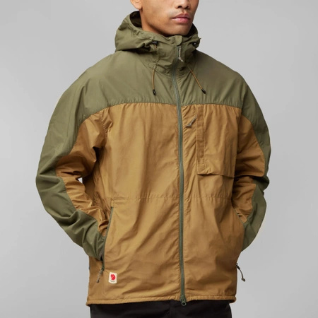 Kurtka softshell męska Fjällräven High Coast Wind Jacket M Buckwheat Brown-Green (F82606-232-620)