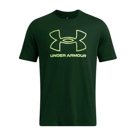 Koszulka sportowa męska Under Armour Meridian Foundation Short Sleeve t-shirt zielony (1382915-302)