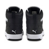 Sneakersy młodzieżowe wysokie Puma Rebound JOY Jr junior czarne (374687-01)
