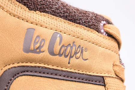 Buty męskie LEE COOPER yellow || brown (LCJ-21-29-0643M)