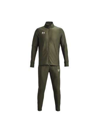 Komplet dresowy męskie Under Armour UA M's Ch. Tracksuit sportowy zielony (1379592-390)