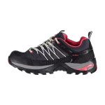 Wyprzedaż - Buty trekkingowe damskie CMP RIGEL LOW WMN TREKKING SHOE WP szare trekkingi (3Q54456-76UC)