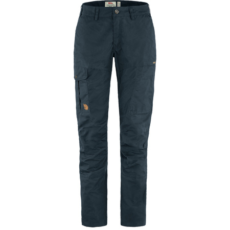 Wyprzedaż - Spodnie trekkingowe damskie Fjällräven Karla Pro Trousers Curved W Dark Navy outdoorowe granatowe (F89727-555)