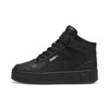Wyprzedaż - Sneakersy damskie Puma Carina Street Mid WTR buty sportowe wysokie za kostkę czarne (398050-01)