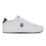 Sneakersy męskie K-Swiss Court Shield buty sportowe skórzane białe (06599-991-M)