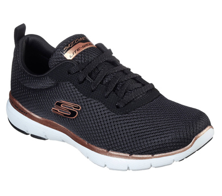 Buty sportowe damskie Skechers Flex Appeal 3.0 First Insight (13070-BKRG)