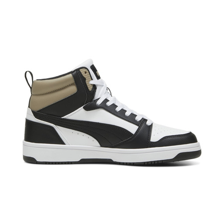 Wyprzedaż - Sneakersy męskie Puma Rebound v6 wysokie za kostkę białe (392326-22)