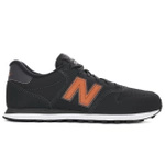 Sneakersy męskie New Balance 500 buty sportowe czarne klasyczne (GM500FB2)