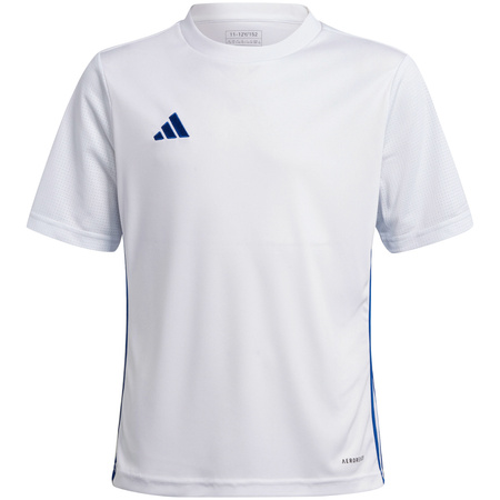 Koszulka dla dzieci adidas Tabela 23 Jersey biało-niebieska (JJ1154)