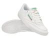 Wyprzedaż - Buty sportowe damskie białe Reebok Club C (CN0905)
