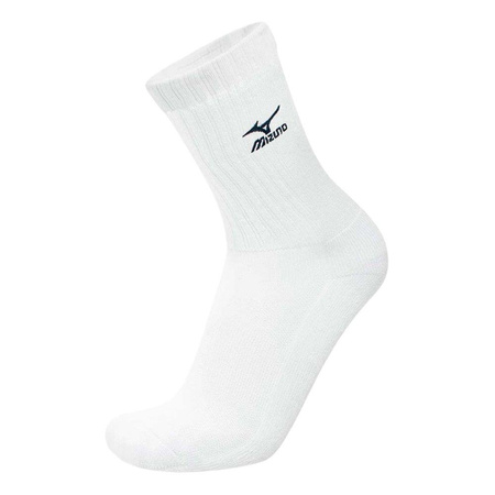 SKARPETY SIATKARSKIE MIZUNO VOLLEY SOCKS MEDIUM WHITE/N 67XUU715 71