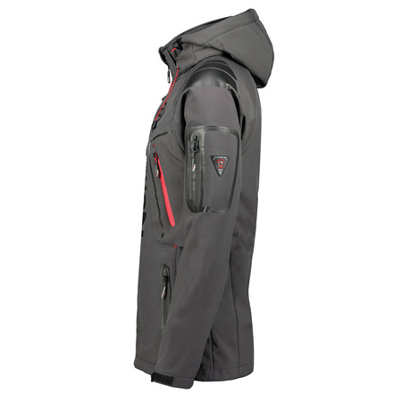 Kurtka softshell męska Geographical Norway Techno DB MEN 056 (WU1060H/GN-DARK GREY)