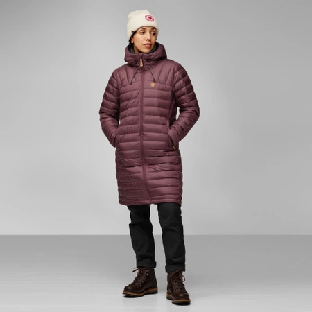 Kurtka puchowa ocieplana damska Fjällräven Snow Flake Parka W Port (F87156-357)