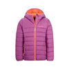 Kurtka ultralekka przejściowa dziecięca dla dziewczynki Trollkids Girls Eikefjord Jacket mallow pink/papaya (464-242)