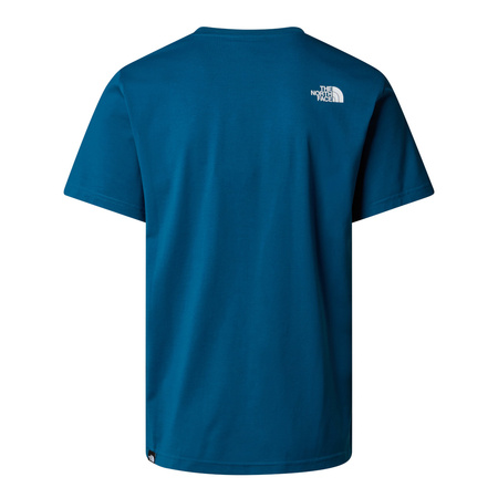 Koszulka The North Face M SS EASY TEE MINERAL INK Niebieski (NF0A8A6CBSI)