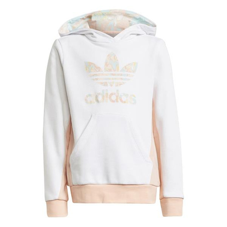 Bluza dziewczęca Adidas Originals HOODIE w kolorze białym (H22628)