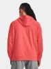 Bluza z kapturem męska UNDER ARMOUR Rival Fleece Logo różowa (1379758-690)