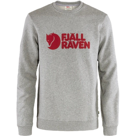 Sweter męski Fjällräven Fjällräven Logo Sweater M Grey-Melange (F84142-020-999)