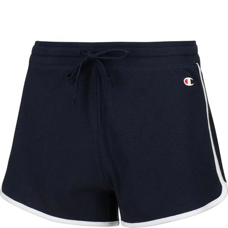 Spodenki sportowe damskie Champion Legacy Shorts granatowe (114916BS501)