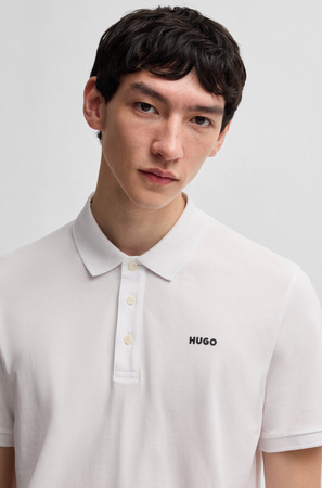 Koszulka polo HUGO Donos222 biały (50466182-102)