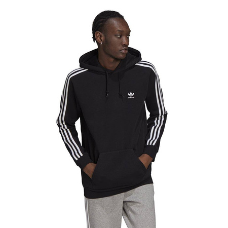 3-STRIPES HOODY BLACK