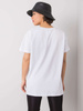 Pistacjowy t-shirt z napisem Elani (FA-TS-6892.88)