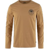 T-shirt męski Fjällräven Forever Nature Badge LS M Buckwheat Brown (F87303-232)